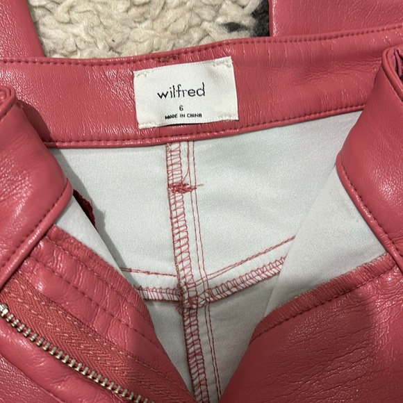 Aritzia Wilfred The Melina Vegan Leather Pants - Picture 5 of 9